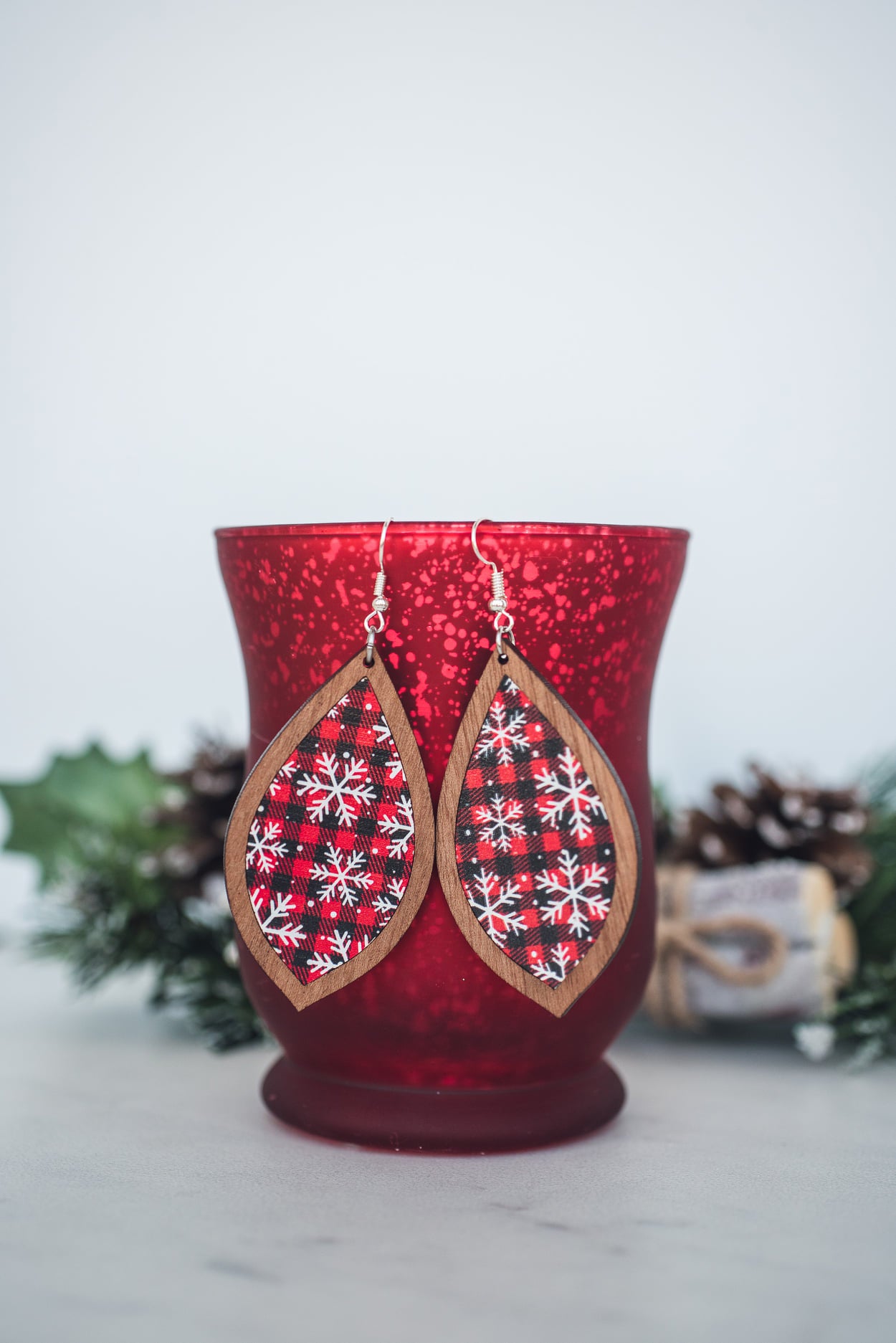 Teardrop Inset Dangles