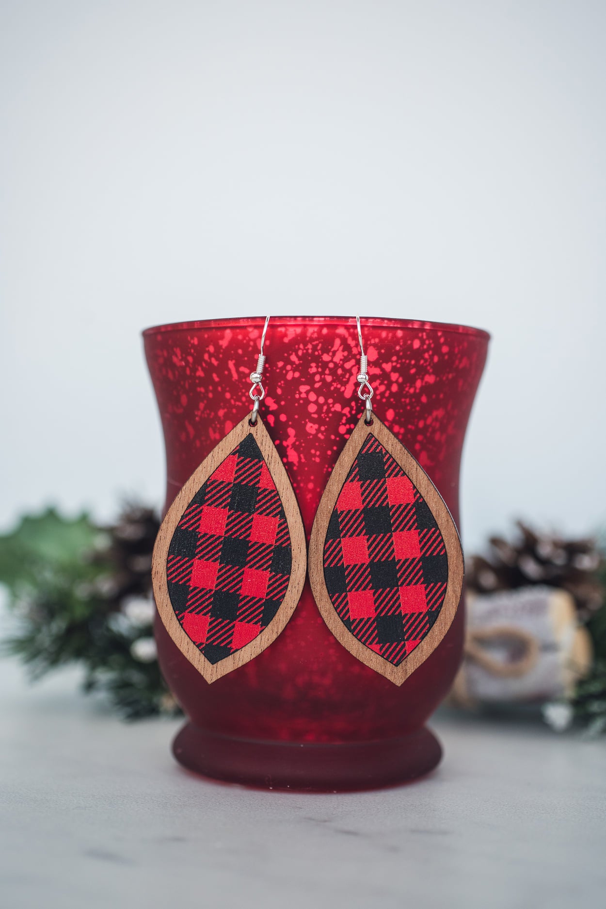 Teardrop Inset Dangles