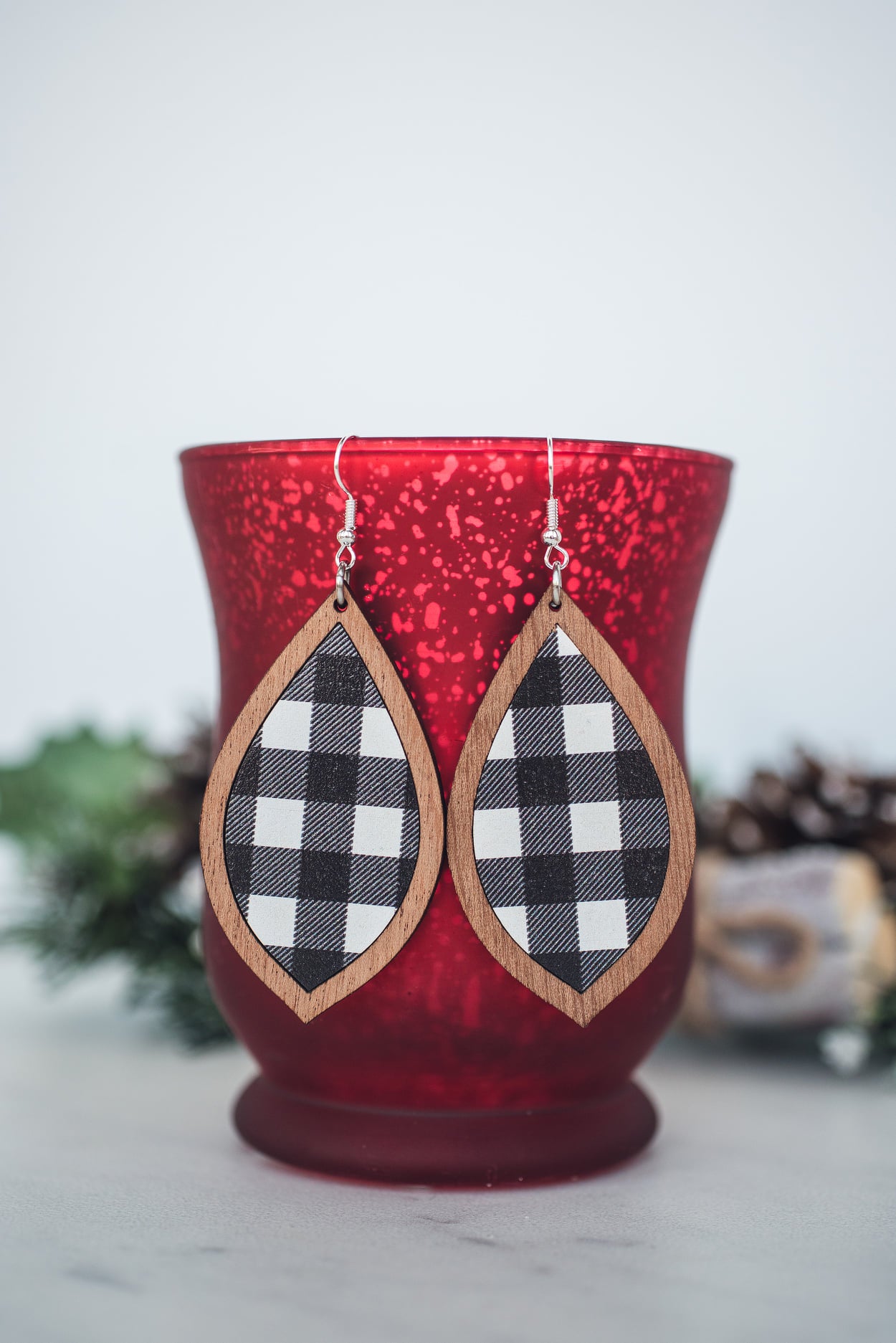 Teardrop Inset Dangles