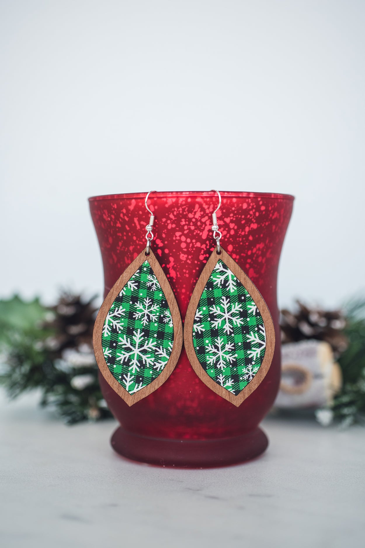 Teardrop Inset Dangles