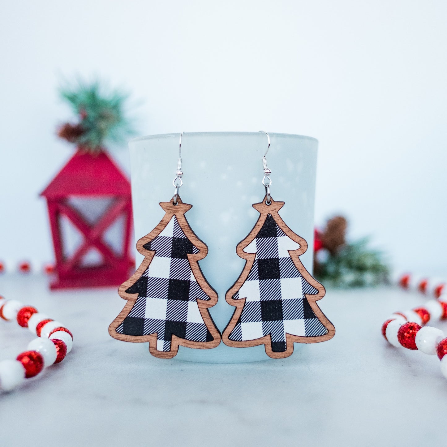 Christmas Tree Inset Dangles