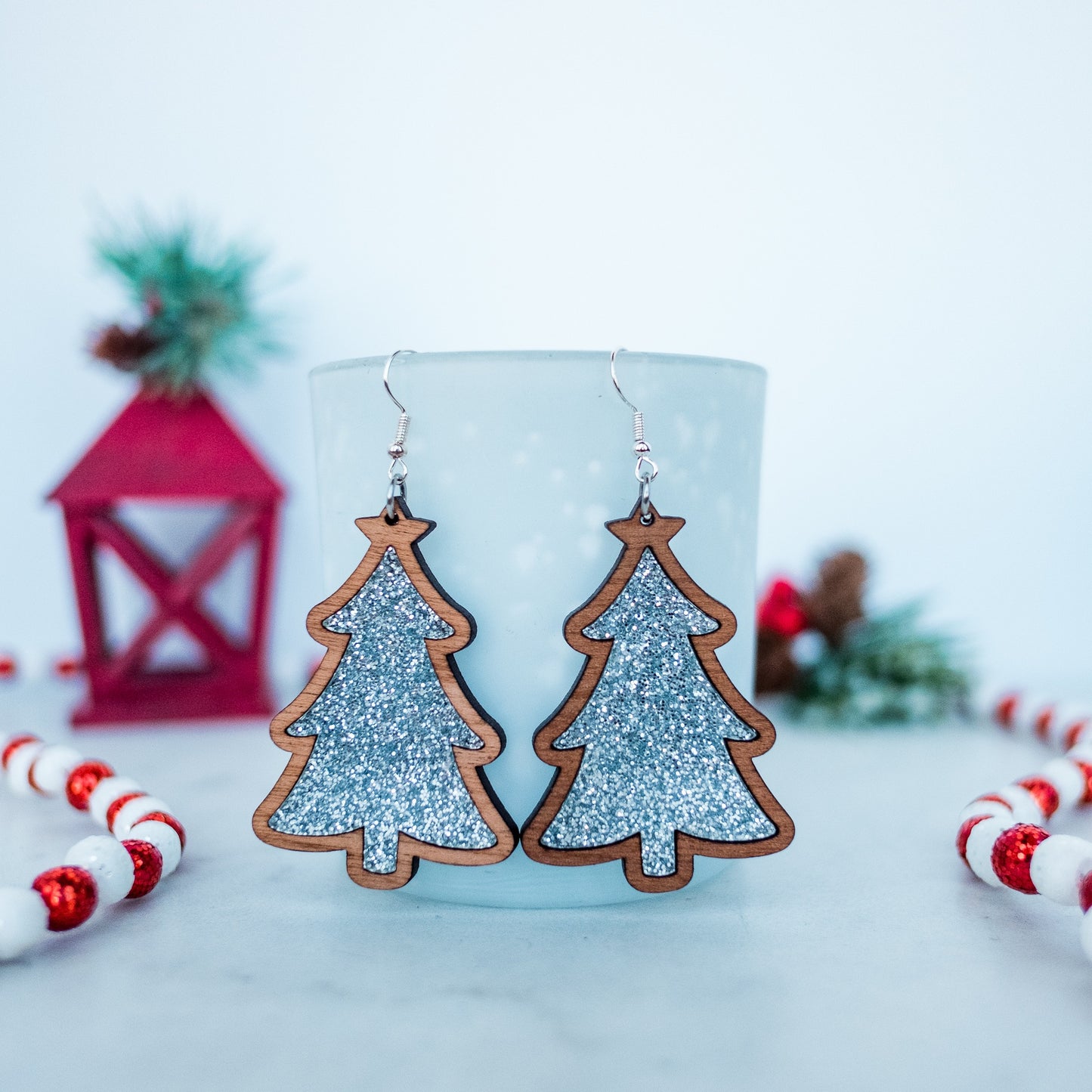 Christmas Tree Inset Dangles