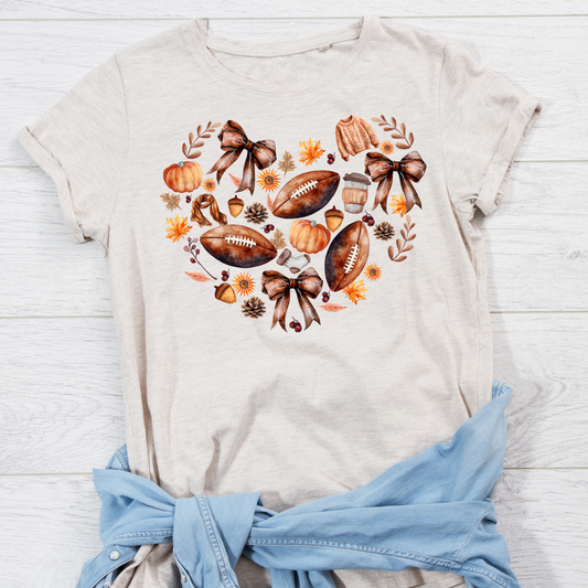 Fall love tshirt